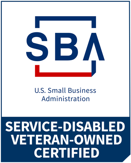 Official SBA Service-Disabled Veteran-Owned Certified logo